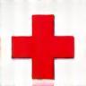 Minimalistisches Schweizer Kreuz Symbol